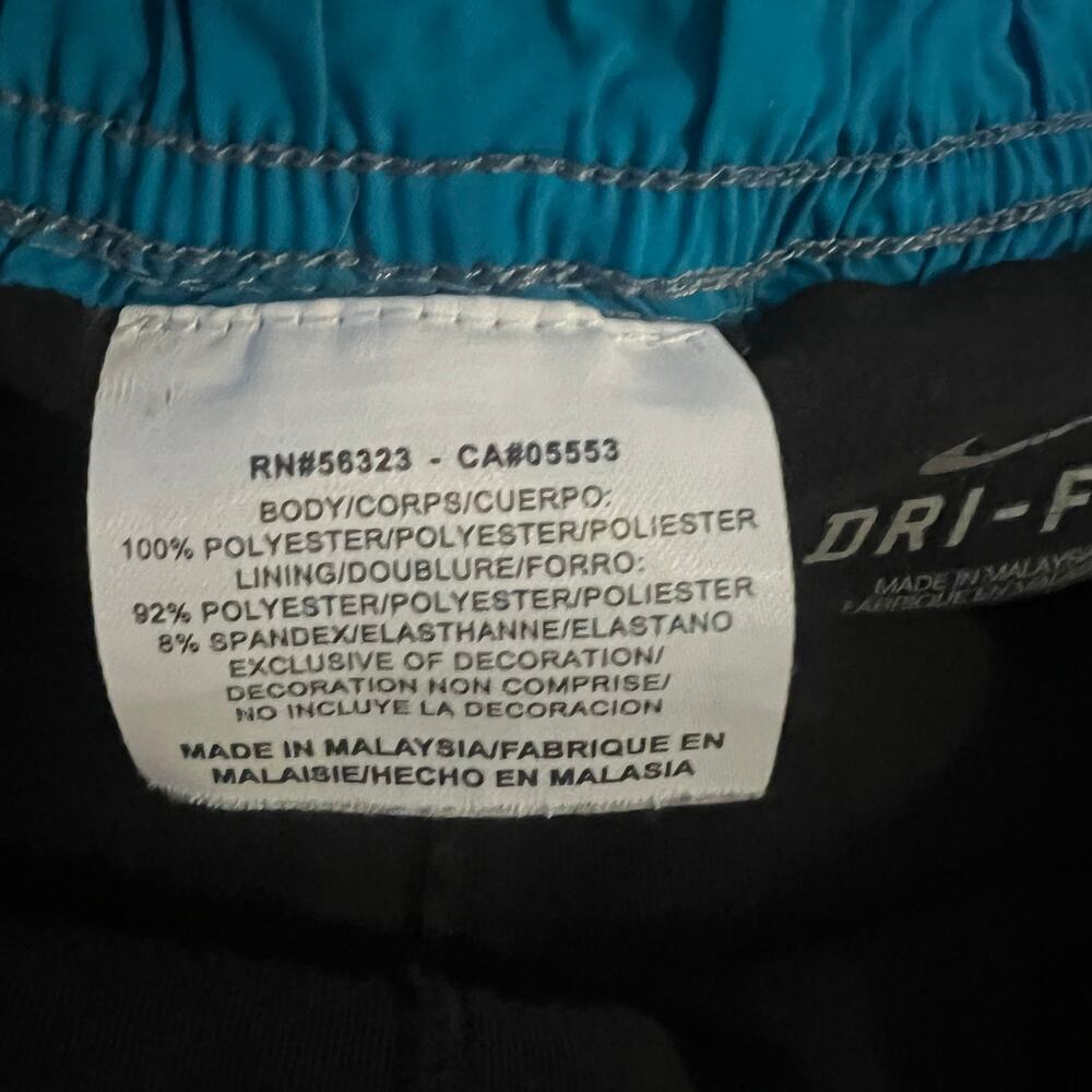 ❤️ 3/$25 Nike Dri-FIT Tempo Running Shorts Blue and Gray | M - Picture 4 of 4